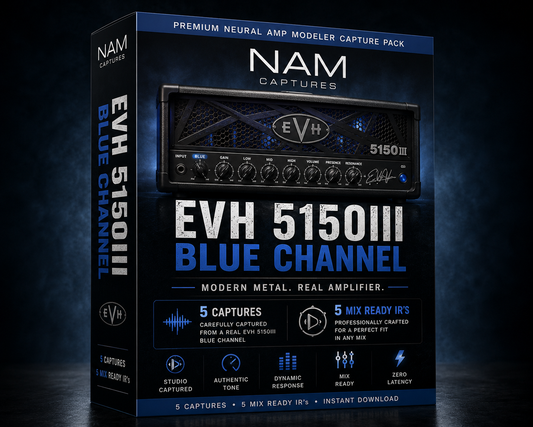 EVH 5150III Blue Channel NAM Capture Pack